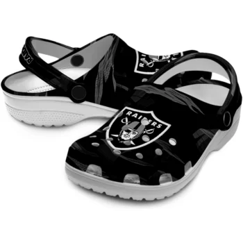 las vegas raiders canyon layers clogs high quality