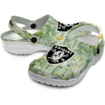 las vegas raiders daisy cluster clogs best selling