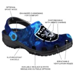 las vegas raiders jellyfish ocean clogs best selling