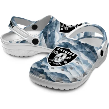 las vegas raiders mountain peaks clogs high quality