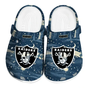 las vegas raiders night cactus clogs best selling