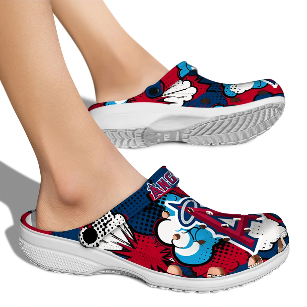 los angeles angels cloud splash clogs fashion forward los angeles angels cloud splash clogs fashion forward