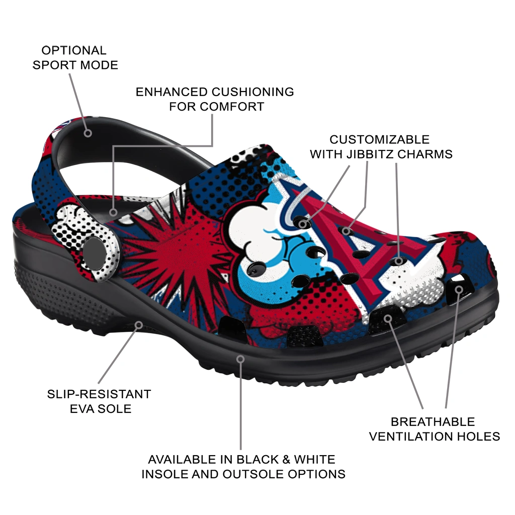 los angeles angels cloud splash clogs new arrival los angeles angels cloud splash clogs new arrival