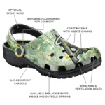 los angeles angels daisy cluster clogs best selling