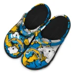 los angeles chargers cloud splash clogs best selling