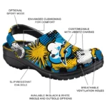 los angeles chargers cloud splash clogs best selling