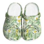 los angeles chargers daisy cluster clogs best selling