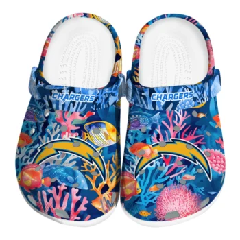 los angeles chargers ocean wonders clogs best selling