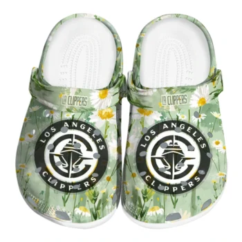 los angeles clippers daisy cluster clogs best selling