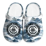 los angeles clippers mountain peaks clogs best selling