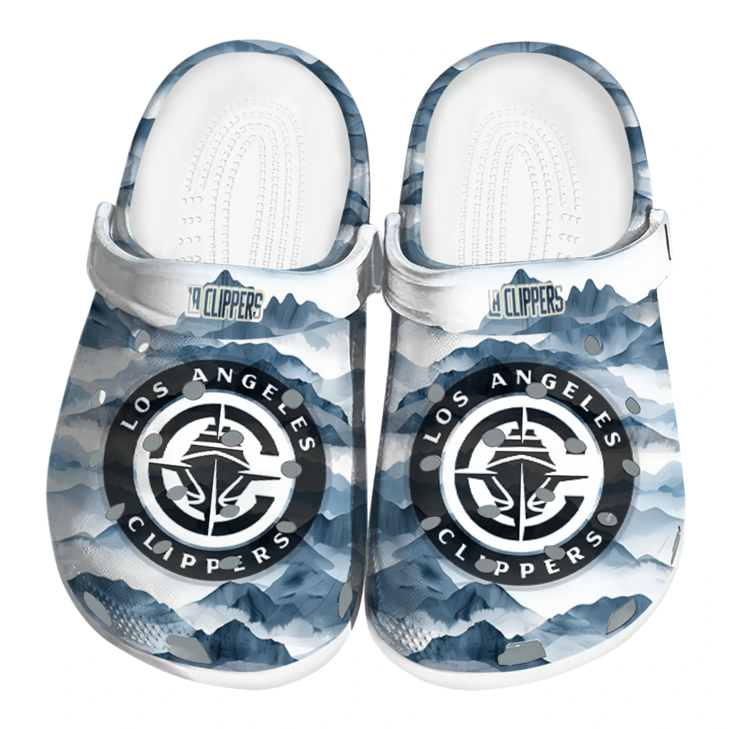 los angeles clippers mountain peaks clogs best selling los angeles clippers mountain peaks clogs best selling