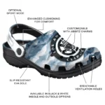 los angeles clippers mountain peaks clogs best selling