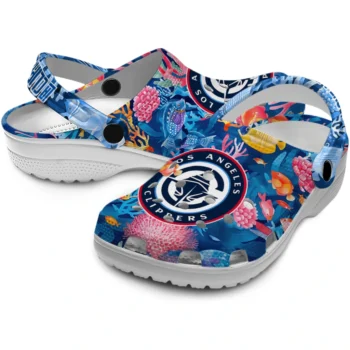 los angeles clippers ocean wonders clogs high quality