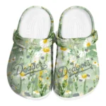 los angeles dodgers daisy cluster clogs best selling