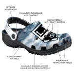 los angeles kings mountain peaks clogs best selling