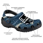 los angeles kings night cactus clogs best selling
