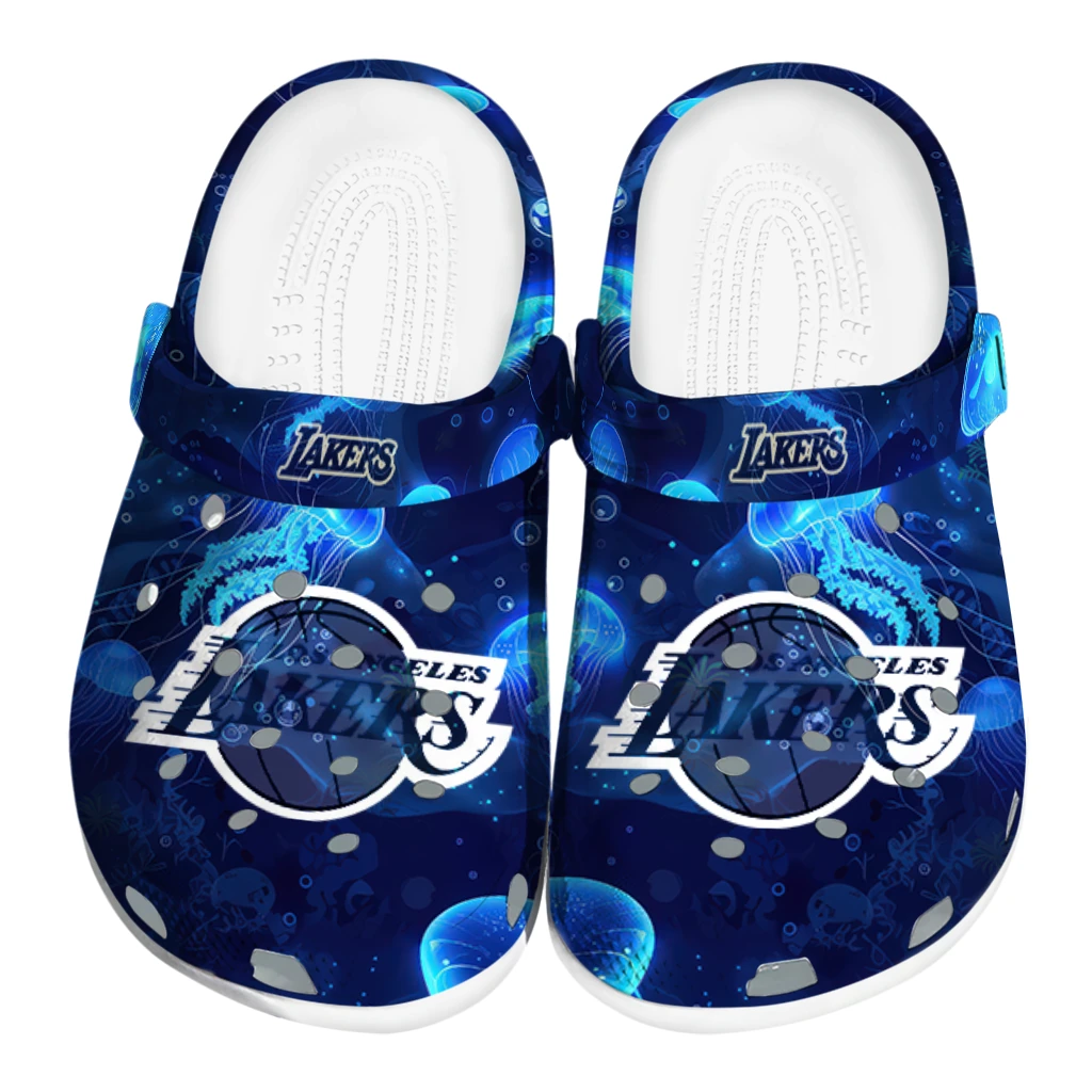 los angeles lakers jellyfish ocean clogs best selling los angeles lakers jellyfish ocean clogs best selling