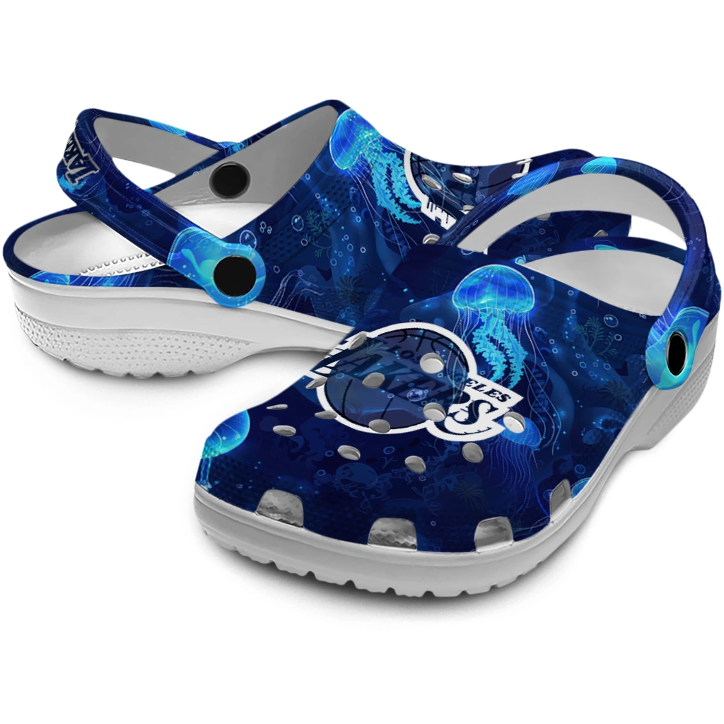 los angeles lakers jellyfish ocean clogs high quality los angeles lakers jellyfish ocean clogs high quality