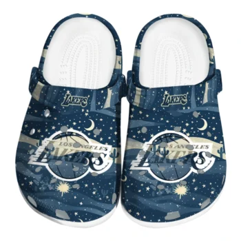 los angeles lakers night cactus clogs best selling