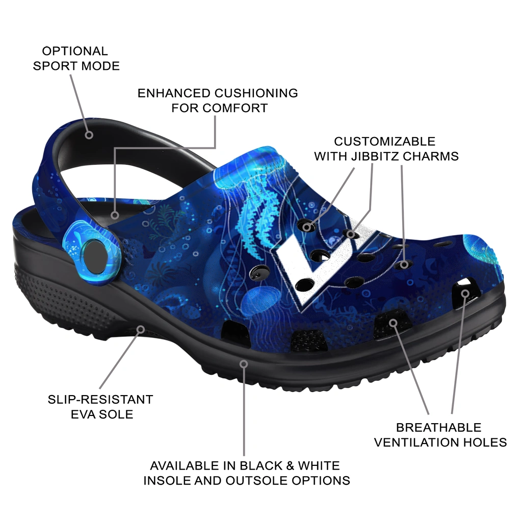 los angeles rams jellyfish ocean clogs new arrival los angeles rams jellyfish ocean clogs new arrival