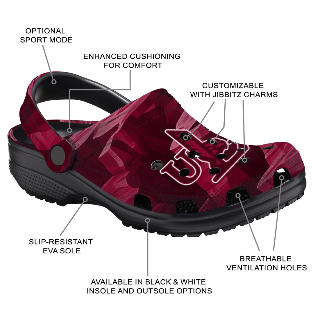 louisiana monroe warhawks canyon layers clogs new arrival louisiana monroe warhawks canyon layers clogs new arrival