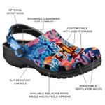 louisiana monroe warhawks ocean wonders clogs best selling
