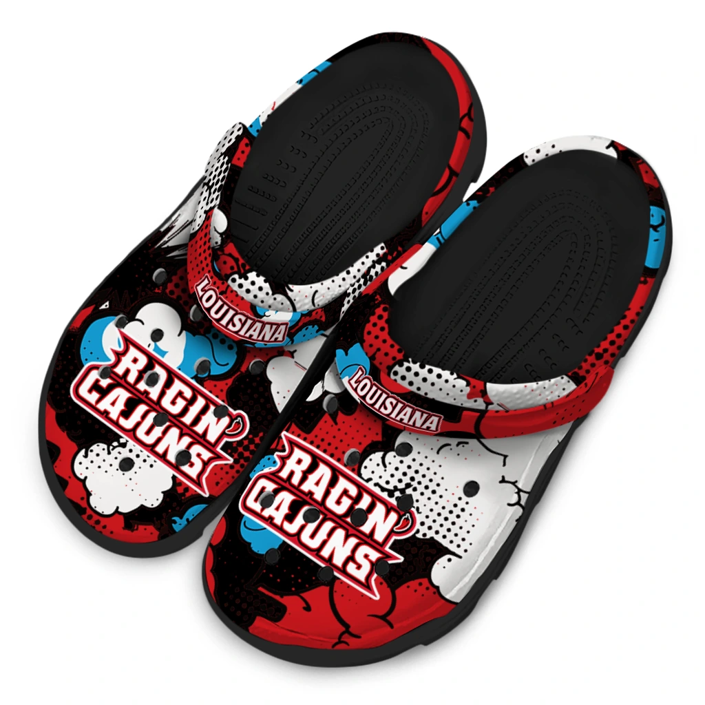 louisiana ragin cajuns cloud splash clogs latest model louisiana ragin cajuns cloud splash clogs latest model