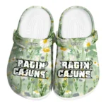 louisiana ragin cajuns daisy cluster clogs best selling