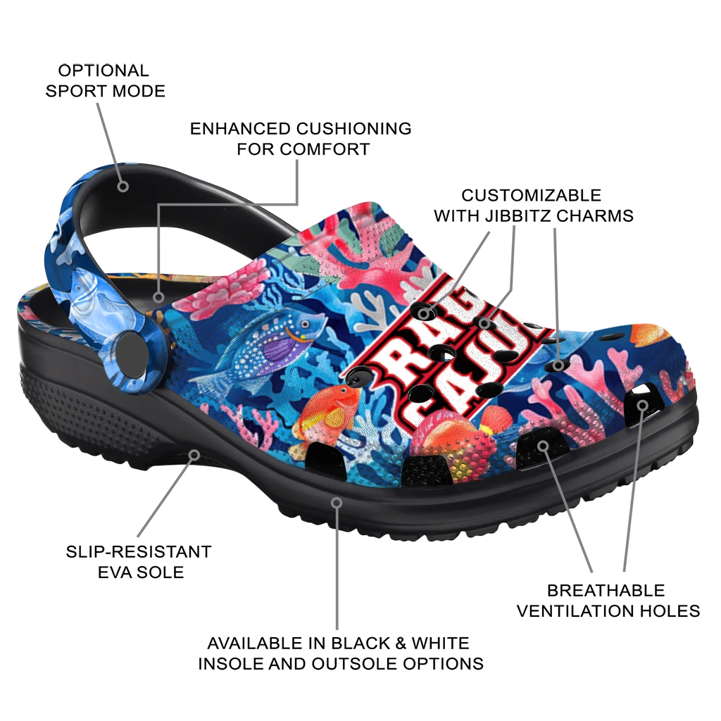 louisiana ragin cajuns ocean wonders clogs new arrival louisiana ragin cajuns ocean wonders clogs new arrival