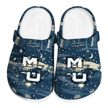 marquette golden eagles night cactus clogs best selling