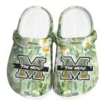 marshall thundering herd daisy cluster clogs best selling