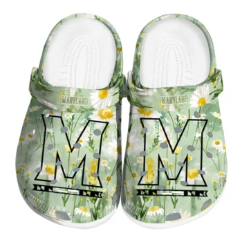 maryland terrapins daisy cluster clogs best selling