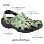 maryland terrapins daisy cluster clogs best selling