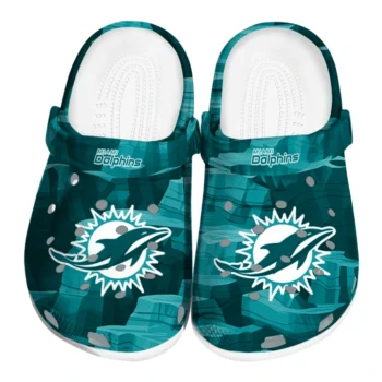 miami dolphins canyon layers clogs best selling