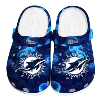miami dolphins jellyfish ocean clogs best selling