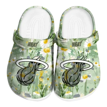 miami heat daisy cluster clogs best selling