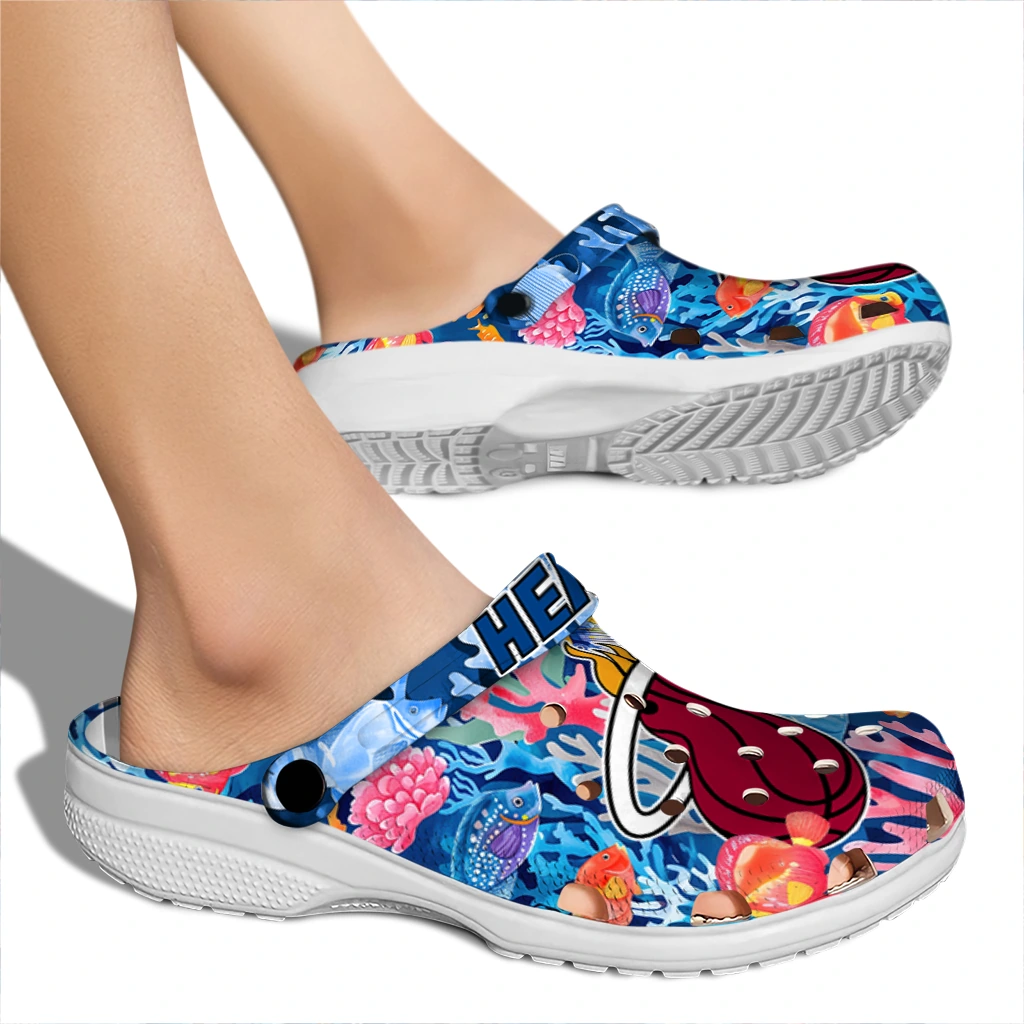 miami heat ocean wonders clogs fashion forward miami heat ocean wonders clogs fashion forward