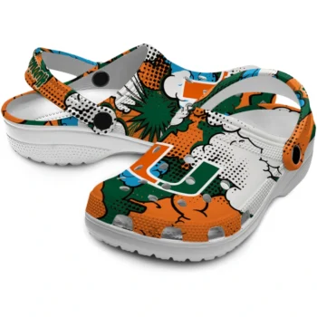 miami hurricanes cloud splash clogs high quality