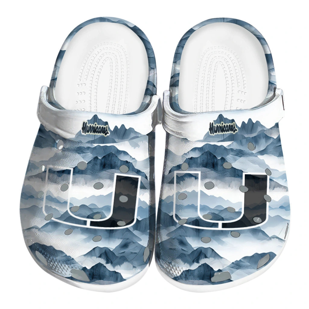 miami hurricanes mountain peaks clogs best selling miami hurricanes mountain peaks clogs best selling
