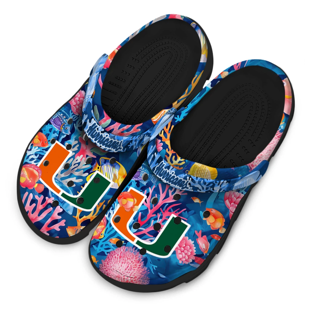 miami hurricanes ocean wonders clogs latest model miami hurricanes ocean wonders clogs latest model