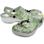 miami marlins daisy cluster clogs best selling