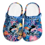 miami marlins ocean wonders clogs best selling