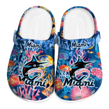 miami marlins ocean wonders clogs best selling