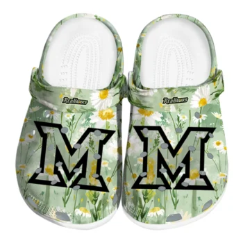 miami redhawks daisy cluster clogs best selling