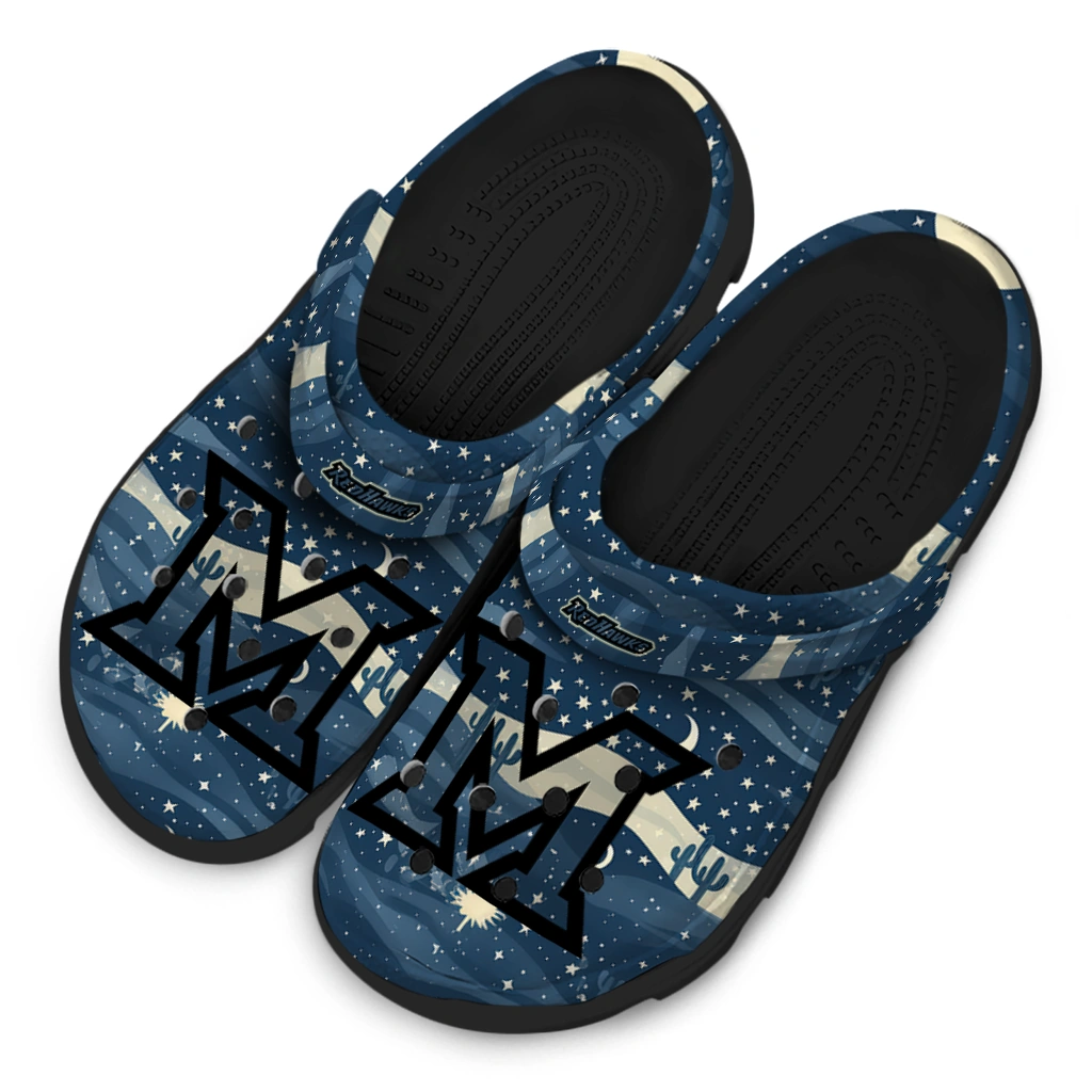 miami redhawks night cactus clogs latest model miami redhawks night cactus clogs latest model
