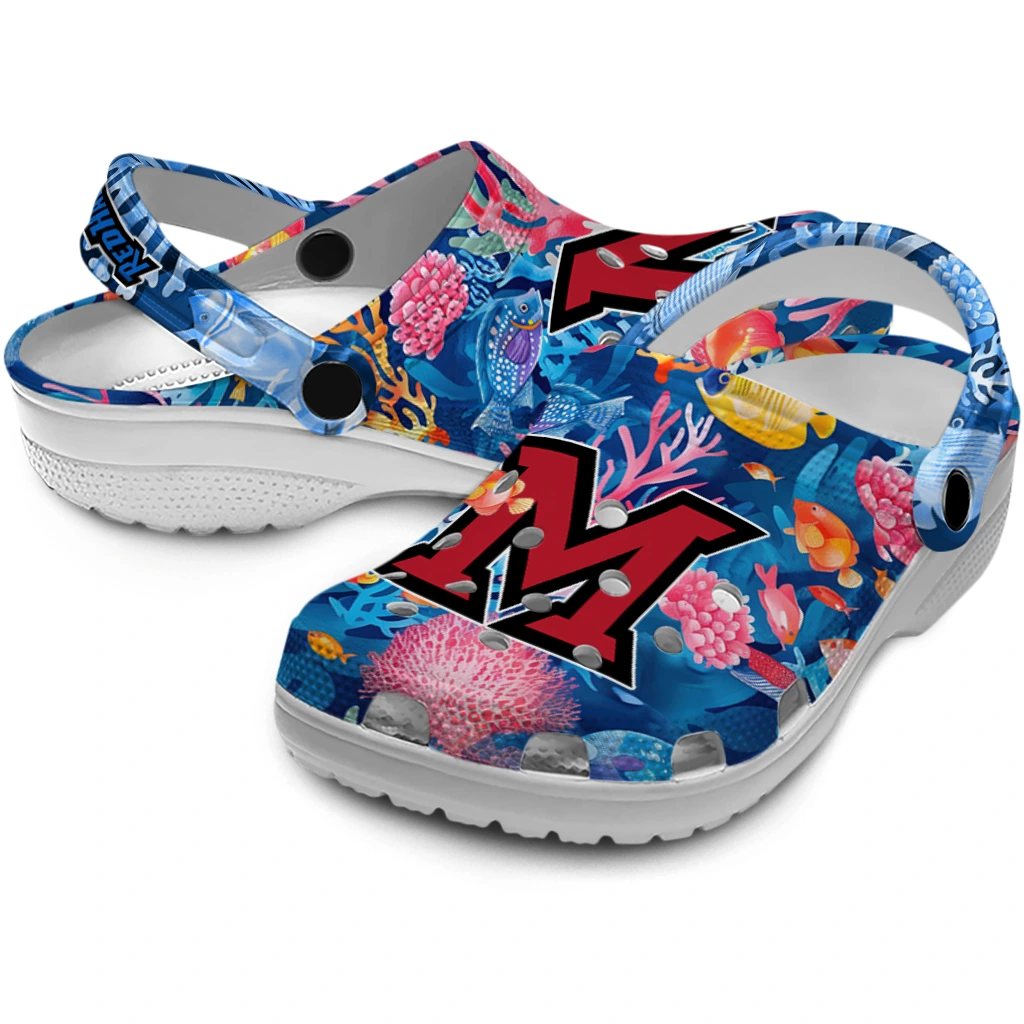 miami redhawks ocean wonders clogs high quality miami redhawks ocean wonders clogs high quality