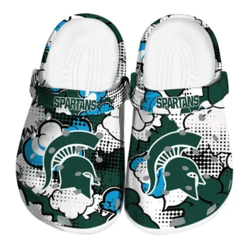 michigan state spartans cloud splash clogs best selling