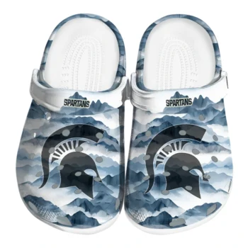 michigan state spartans mountain peaks clogs best selling