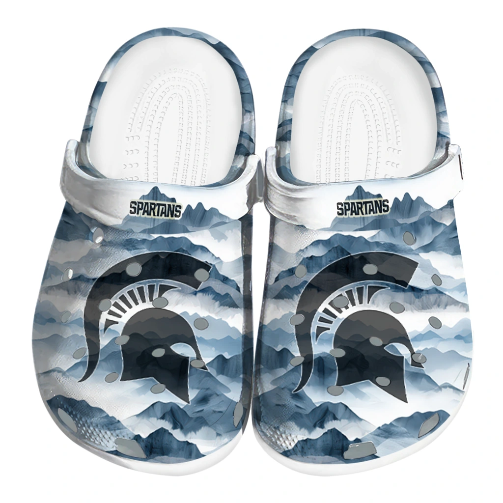 michigan state spartans mountain peaks clogs best selling michigan state spartans mountain peaks clogs best selling