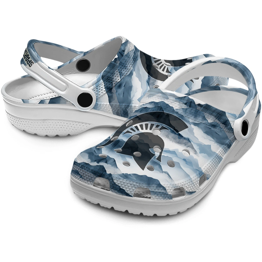 michigan state spartans mountain peaks clogs high quality michigan state spartans mountain peaks clogs high quality